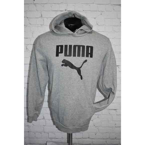 PUMA Hoodie Pullover Mens Size Large Dri-Fit Performance Polyester Front Pocket - Picture 2 of 7